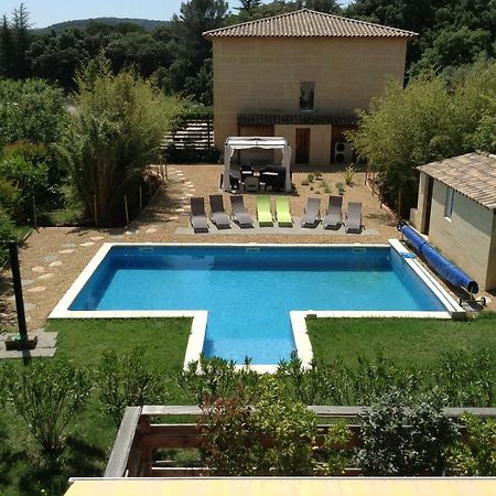 Villa La Charmeuse Fleurie Collias المظهر الخارجي الصورة