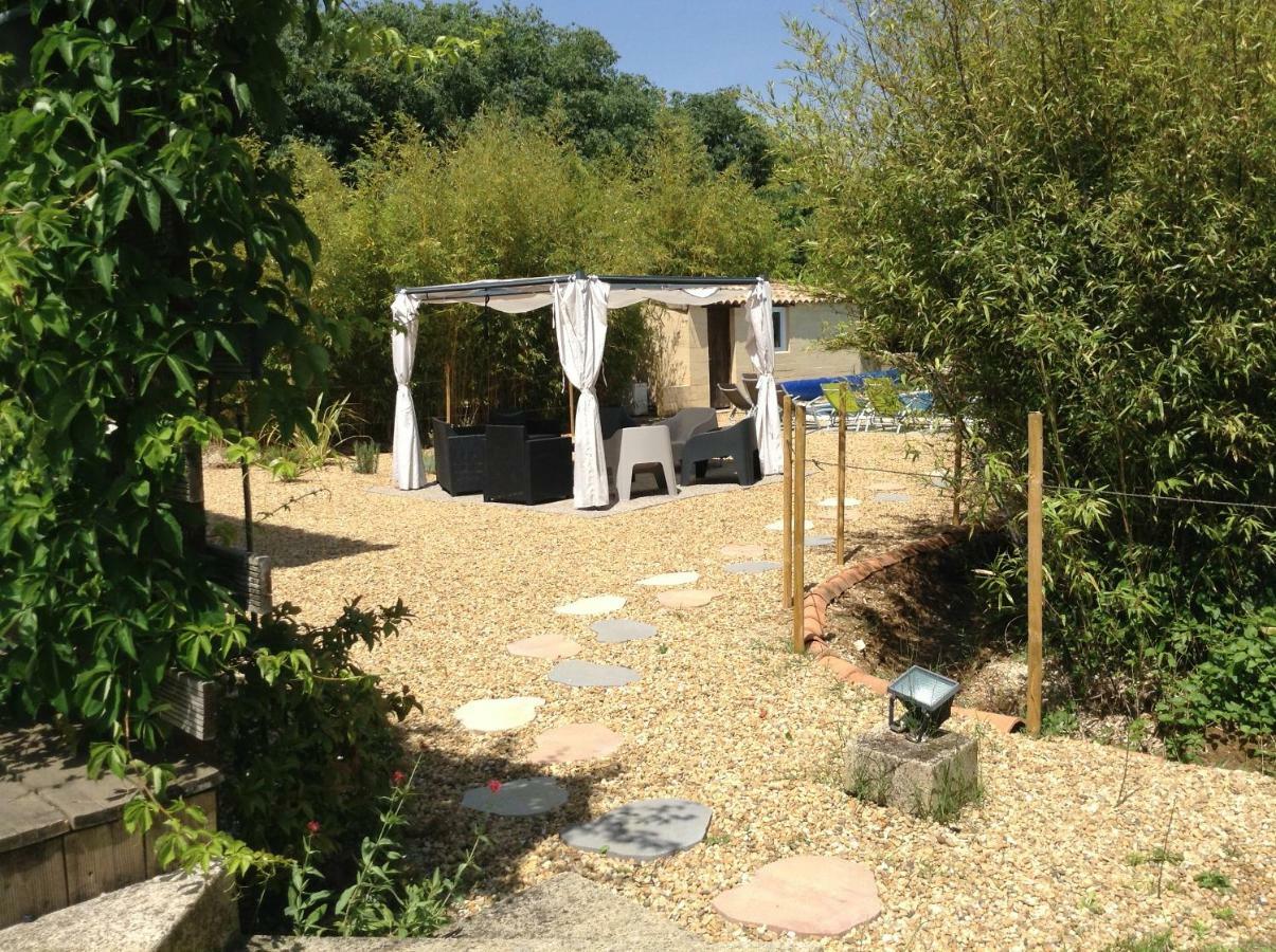 Villa La Charmeuse Fleurie Collias المظهر الخارجي الصورة